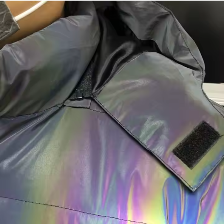 harness holdings reflective puffer jacket 